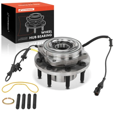 Front Driver or Passenger Wheel Bearing & Hub Assembly with ABS Sensor