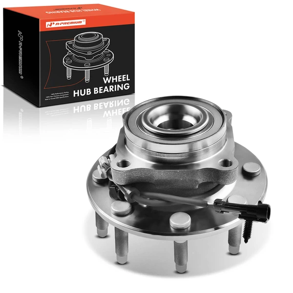 Front Driver or Passenger Wheel Bearing & Hub Assembly with ABS for 2007 Chevrolet Silverado 3500 Classic