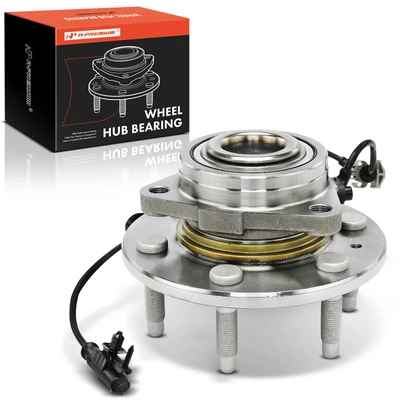 Front Wheel Bearing & Hub Assembly with ABS Sensor