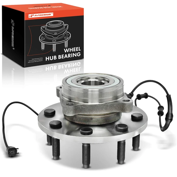 Front Wheel Bearing & Hub Assembly with ABS for 2006-2008 Dodge Ram 1500