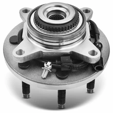 Front Driver or Passenger Wheel Bearing & Hub Assembly with ABS Sensor for 2009-2010 Ford F-150