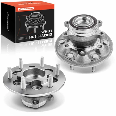 2 Pcs Front Wheel Hub Bearing Assembly
