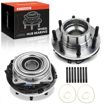2 Pcs Front Wheel Bearing & Hub Assembly with ABS Sensor for 2011-2016 Ford F-350 Super Duty