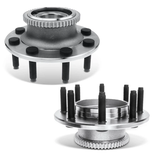 2 Pcs Front Wheel Hub Bearing for 2000-2002 Dodge Ram 2500