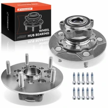 2 Pcs Front Wheel Bearing & Hub Assembly for 2015-2019 Ford Transit-250