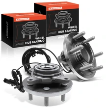 2 Pcs Front Wheel Hub Bearing with ABS Sensor