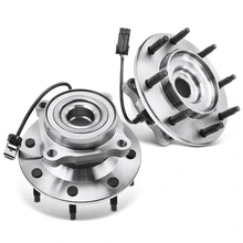 2 Pcs Front Wheel Bearing & Hub Assembly with ABS Sensor for 2006-2011 Cadillac DTS