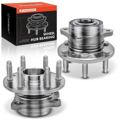 2 Pcs Front Wheel Hub Bearing