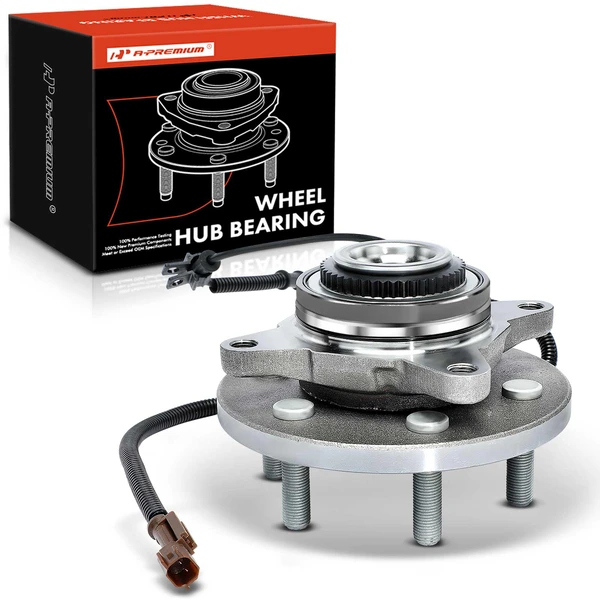 Front Left or Right Wheel Bearing & Hub Assembly with ABS Sensor for 2015-2017 Ford F-150