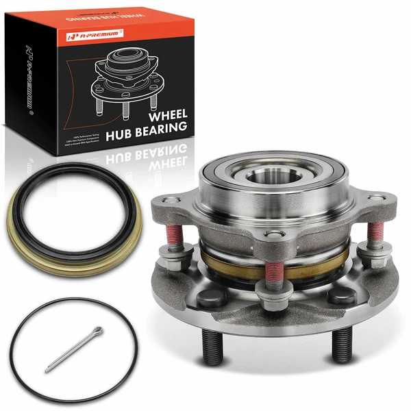 Front Driver or Passenger Wheel Hub Bearing Assembly for Toyota Tundra 2007-2018 Sequoia 2008-2018 4WD