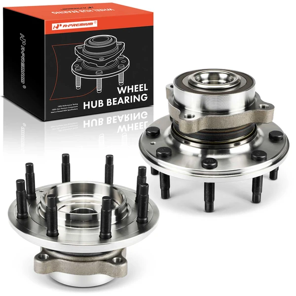 2 Pcs Front Wheel Bearing Hub Assembly for 2020-2023 GMC Sierra 2500 HD