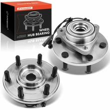 2 Pcs Front Wheel Bearing & Hub Assembly with ABS Sensor for 2011-2013 INFINITI QX56