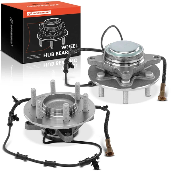 A-Premium APHB1814 Wheel Bearing and Hub Assembly Kit Front Driver & Passenger