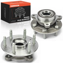 2 Pcs Rear Wheel Hub & Bearing Assembly