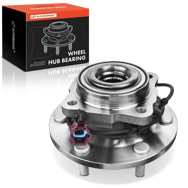 Rear Driver or Passenger Wheel Bearing & Hub Assembly for 2005-2012 Nissan Armada