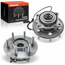 2 Pcs Rear Wheel Bearing & Hub Assembly with ABS Sensor for 2011-2014 Lincoln Navigator