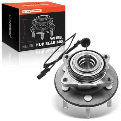Rear Driver or Passenger Wheel Bearing & Hub Assembly with ABS