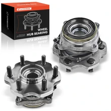 2 Pcs Rear Wheel Bearing & Hub Assembly with ABS Sensor for 2011-2013 INFINITI QX56