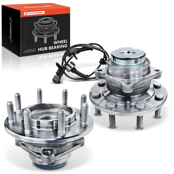 A-Premium APHB1427 2019 GMC Savana 4500 Wheel Bearing and Hub Assembly Kit Front Driver & Passenger