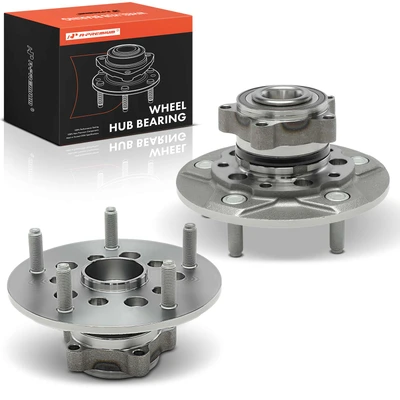 2 Pcs Front Wheel Hub Bearing Assembly