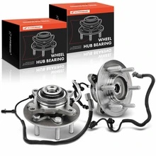 2 Pcs Front Wheel Hub Bearing Assembly