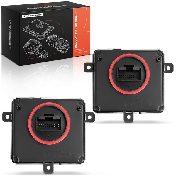 2 Pcs Daytime Running Light Module DRL Control Ballast for 2011-2014 Audi A8 Quattro