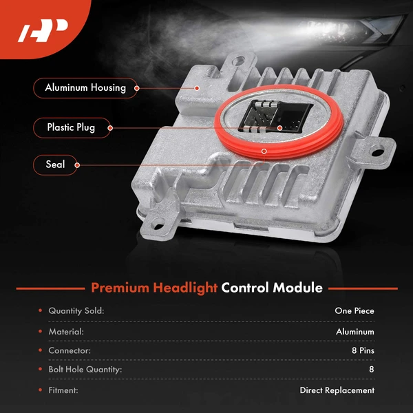 Front Driver or Passenger HID Headlight Ballast-Xenon for BMW 3 Series 7 Series X1 Z4