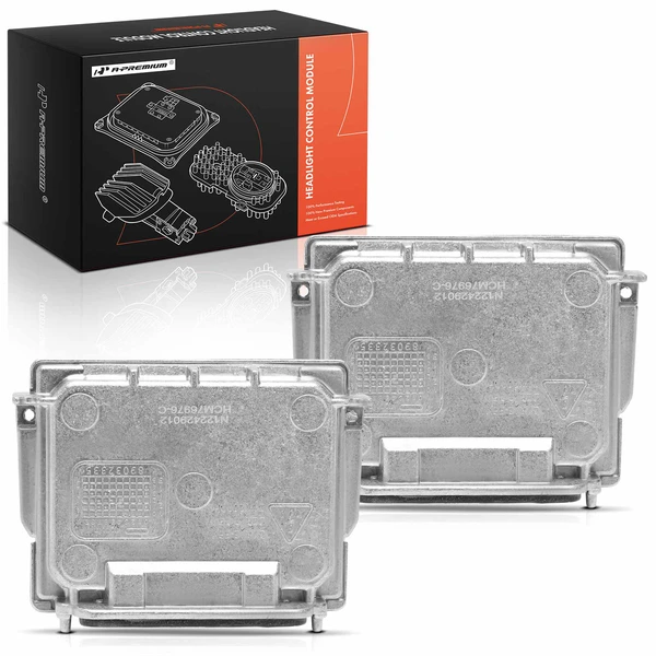 2 Pcs Front HID Headlight Lighting Ballast-Xenon for 2011-2013 Dodge Durango