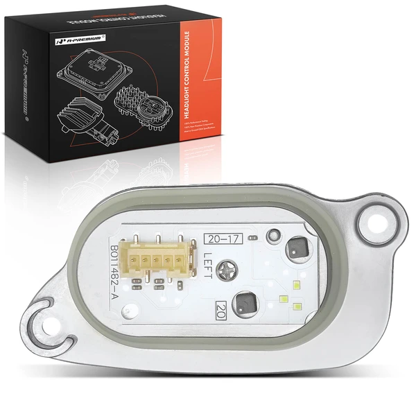 Front Driver Xenon LED DRL Daytime Running Headlight Module for 2017-2020 Audi A3