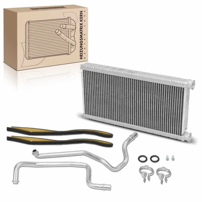 Front HVAC Heater Core with pipe