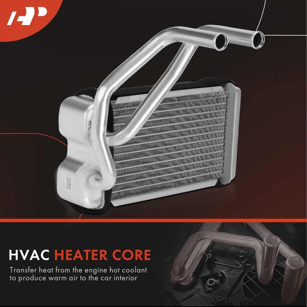 Aluminum HVAC Heater Core for Honda Civic CRX 1988-1991 Acura Integra 1990-1993