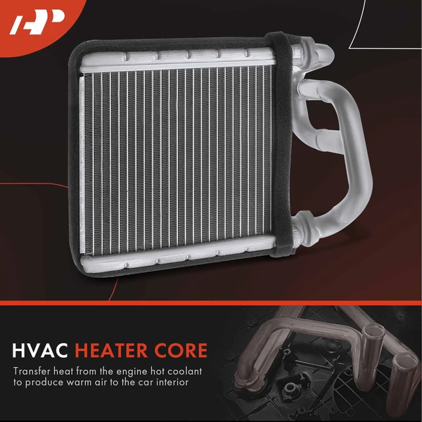 Rear HVAC Heater Core for Acura MDX 2007-2013 Honda Pilot 2009-2015 3.5L 3.7L
