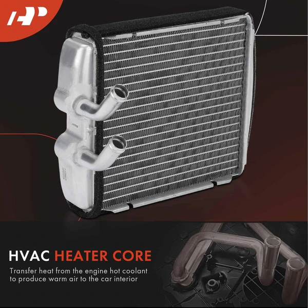 Aluminum HVAC Heater Core for Ford F-150 F-250 F-350 F-600 LPO F-800 LPO Bronco