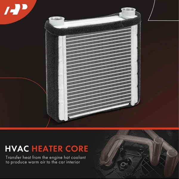 Rear HVAC Heater Core With Tube for Audi A8 Quattro 10-21 SQ7 SQ8 Q7 Q8 S8