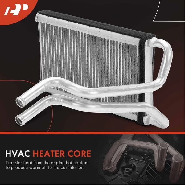 Front HVAC Heater Core with Tube for Kia Sedona 2015-2021 V6 3.3L