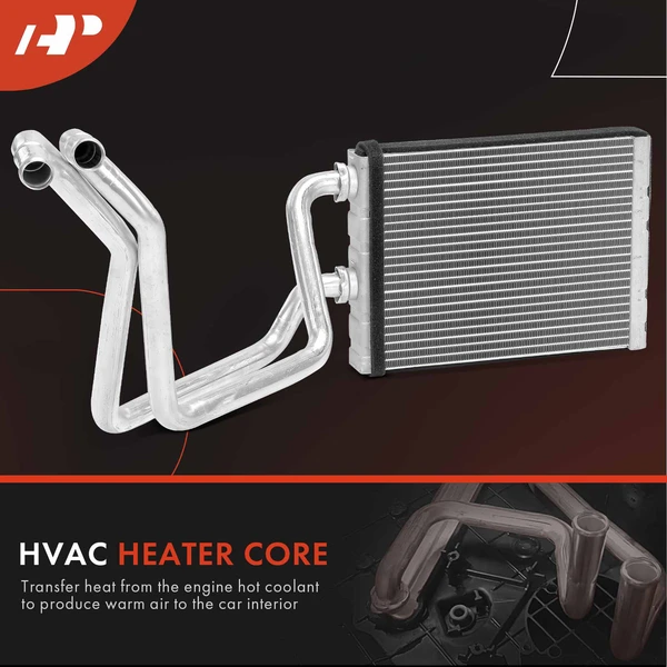 HVAC Heater Core with Tube for Nissan TITAN 2017-2024 TITAN XD 2016-2024