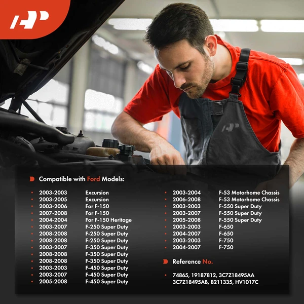 HVAC Heater Control Valve for 2003-2008 Ford F-350