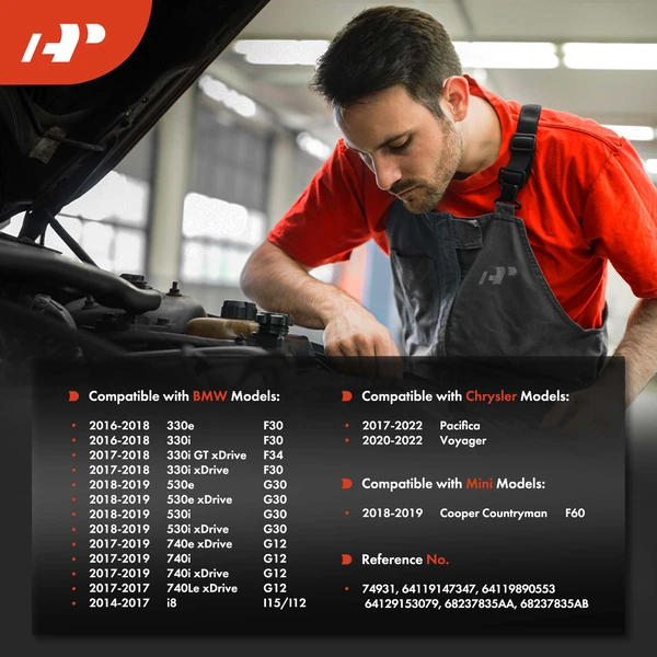 HVAC Heater Control Valve for Chrysler Pacifica Voyager BMW F30 3 Seires i8 Mini