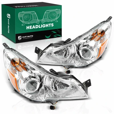 Front Halogen Headlights Assembly H7 9005 without Bulb