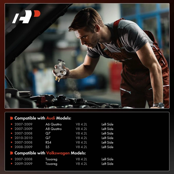 High Pressure Fuel Pump for Audi A6 A8 Quattro Q7 RS4 S5 Volkswagen Touareg 4.2L