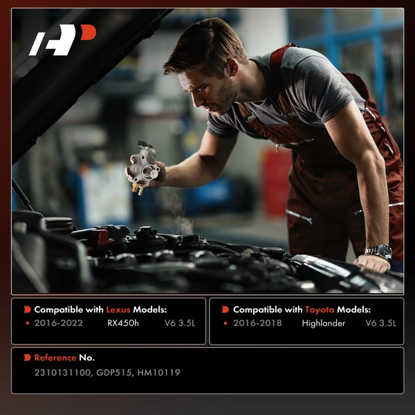 High Pressure Fuel Pump for Toyota Highlander 2016-2018 Lexus RX450h 2016-2022