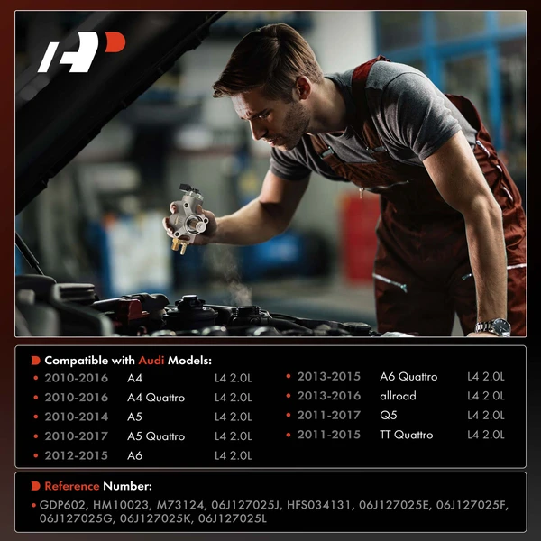 High Pressure Fuel Pump for Audi A4 2010-2016 A5 A6 Quattro Q5