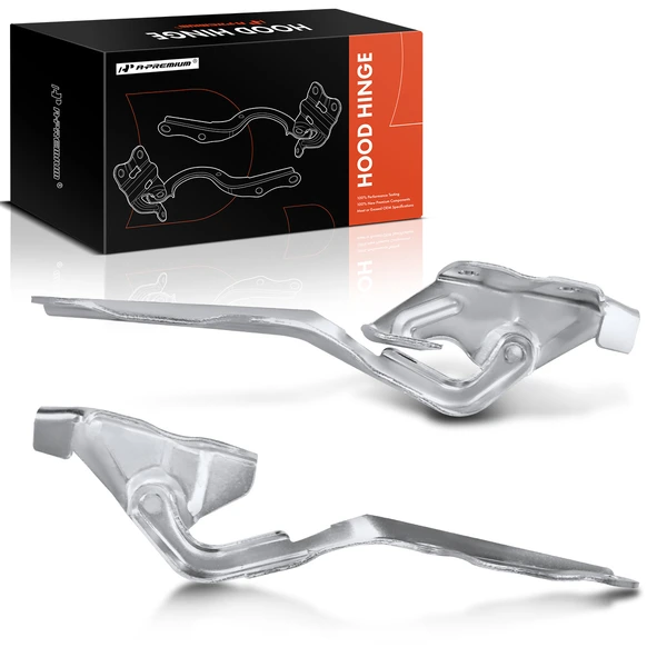 2 Pcs Front Driver & Passenger Hood Hinge for Ford F-250 F-350 F-450 Super duty