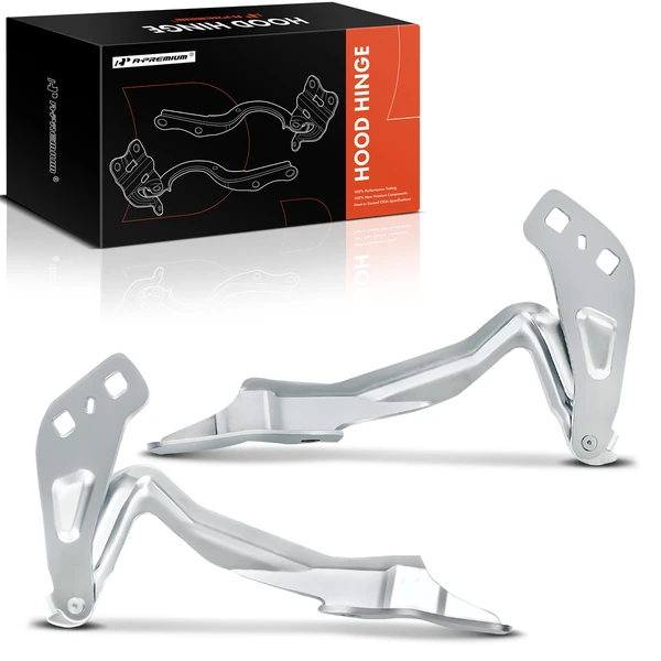 2 Pcs Front Driver & Passenger Hood Hinge for 2013-2020 Ford Fusion