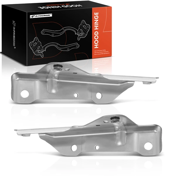 2 Pcs Front Driver & Passenger Hood Hinge for 2015-2020 GMC Yukon XL