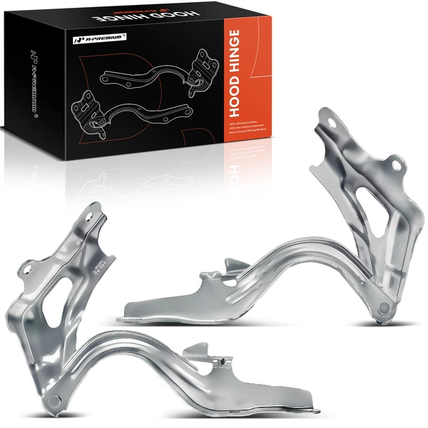 2 Pcs Front Driver & Passenger Hood Hinge for 2011-2016 Kia Sportage