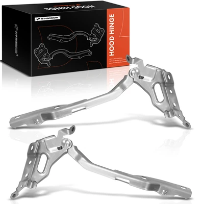 2 Pcs Front Driver & Passenger Hood Hinge