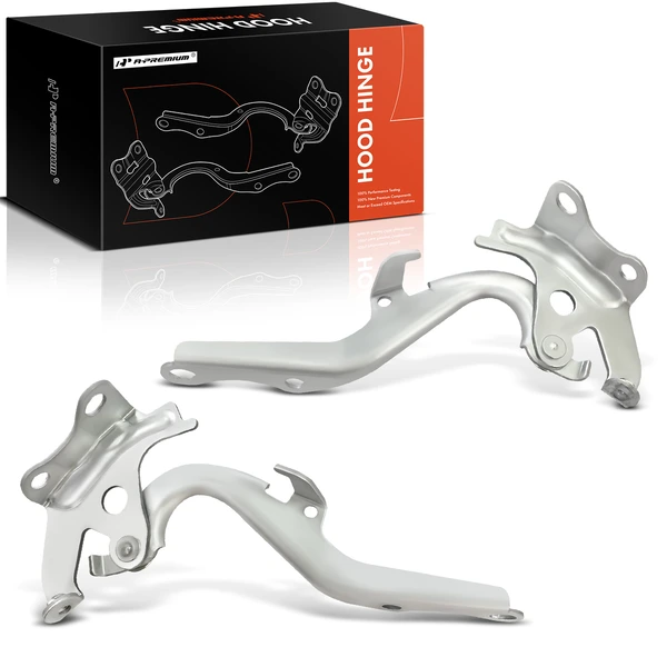 2 Pcs Front Driver & Passenger Hood Hinge for Toyota Sienna 2011-2020