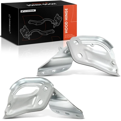 2 Pcs Front Driver & Passenger Hood Hinge