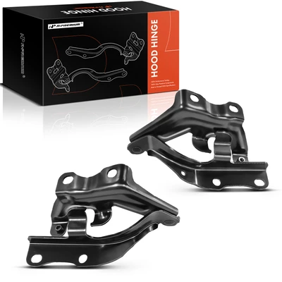 2 Pcs Front Driver & Passenger Hood Hinge